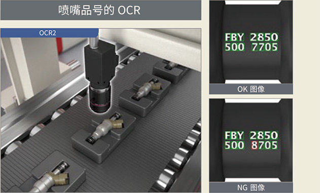 喷嘴品号的 OCR
